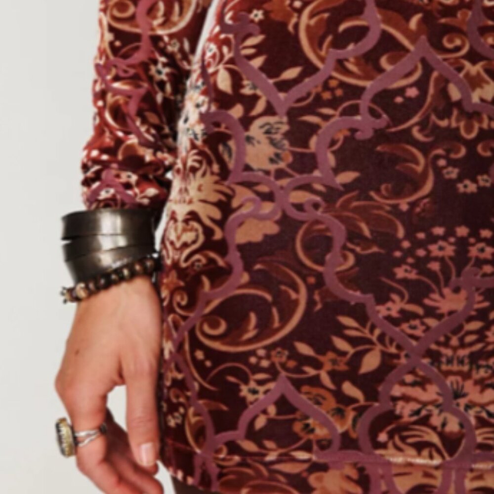 Free People Long Sleeve Stretch Dress Size Medium - Picture 14 of 14